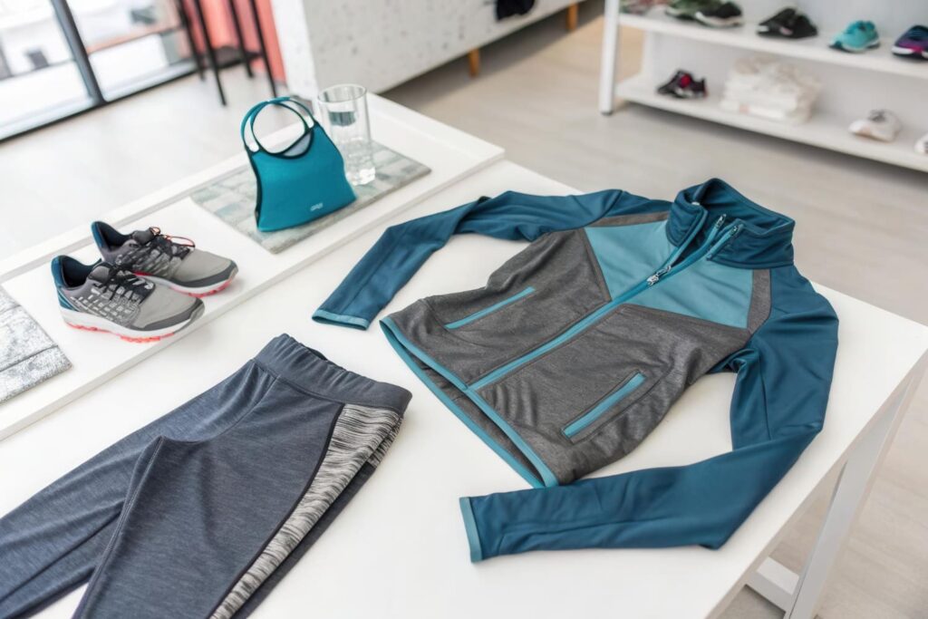 como elegir la mejor ropa deportiva personalizada según el material